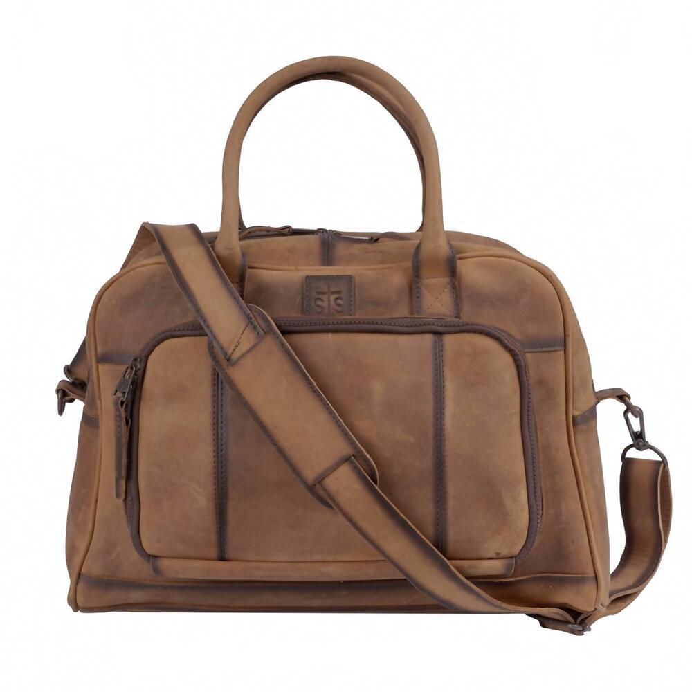 NEW STS RANCHWEAR foreman carry-on bag in tan